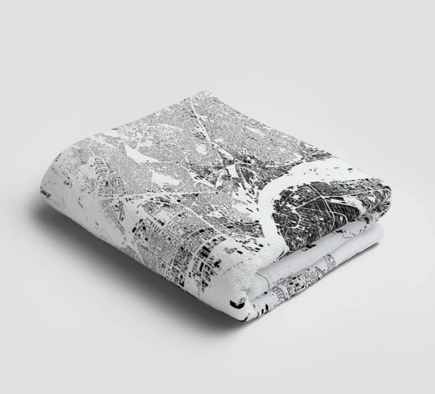 Budapest towel by The Cartography Collection