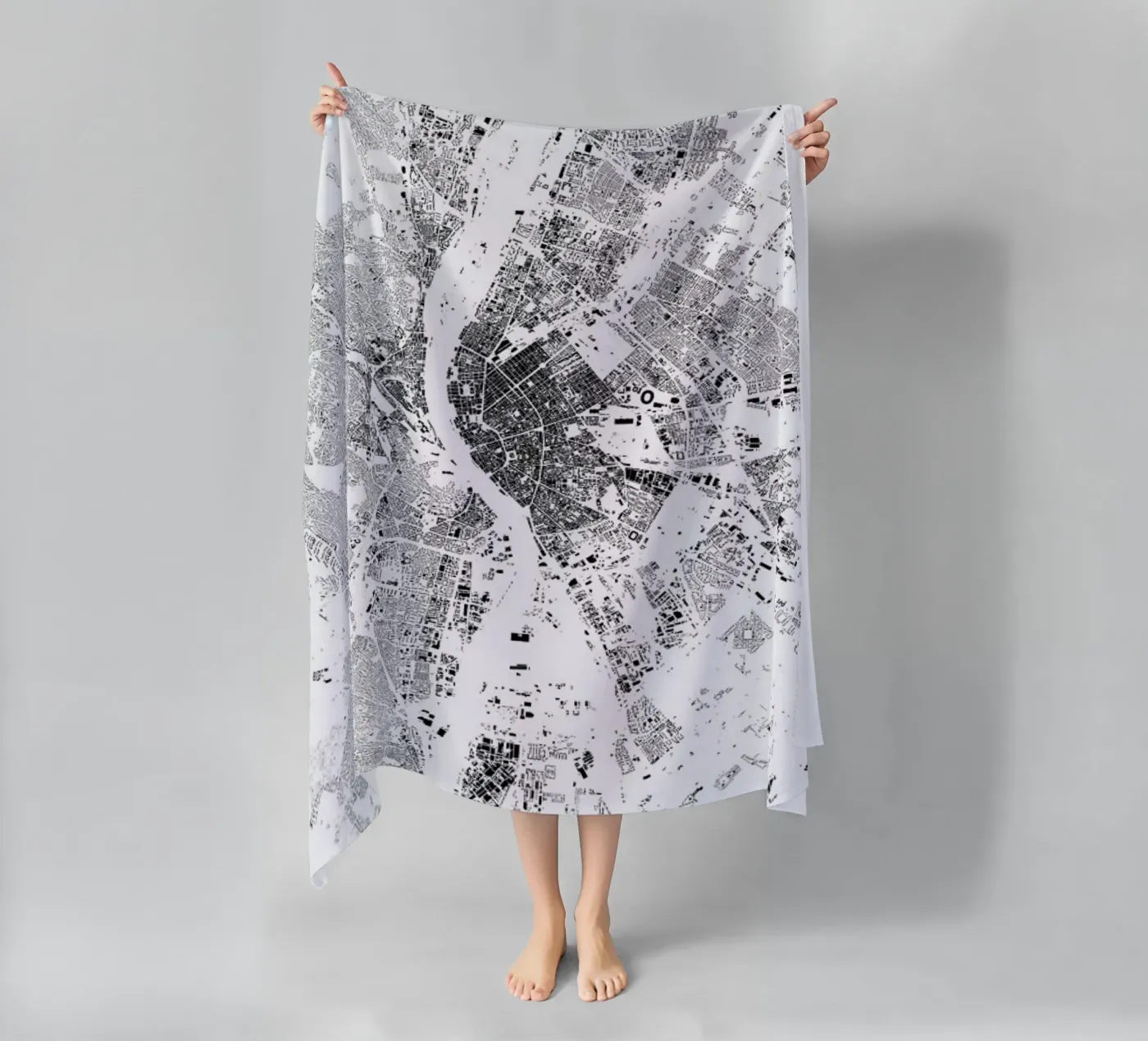 Budapest telo mare da The Cartography Collection