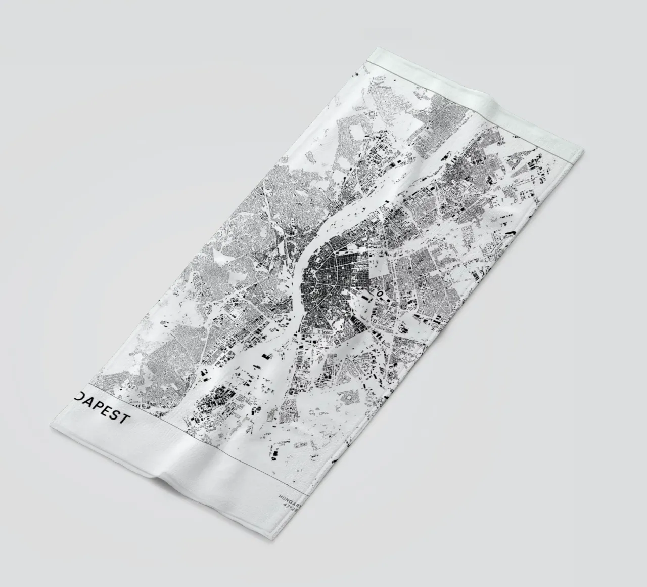 Budapest telo mare da The Cartography Collection