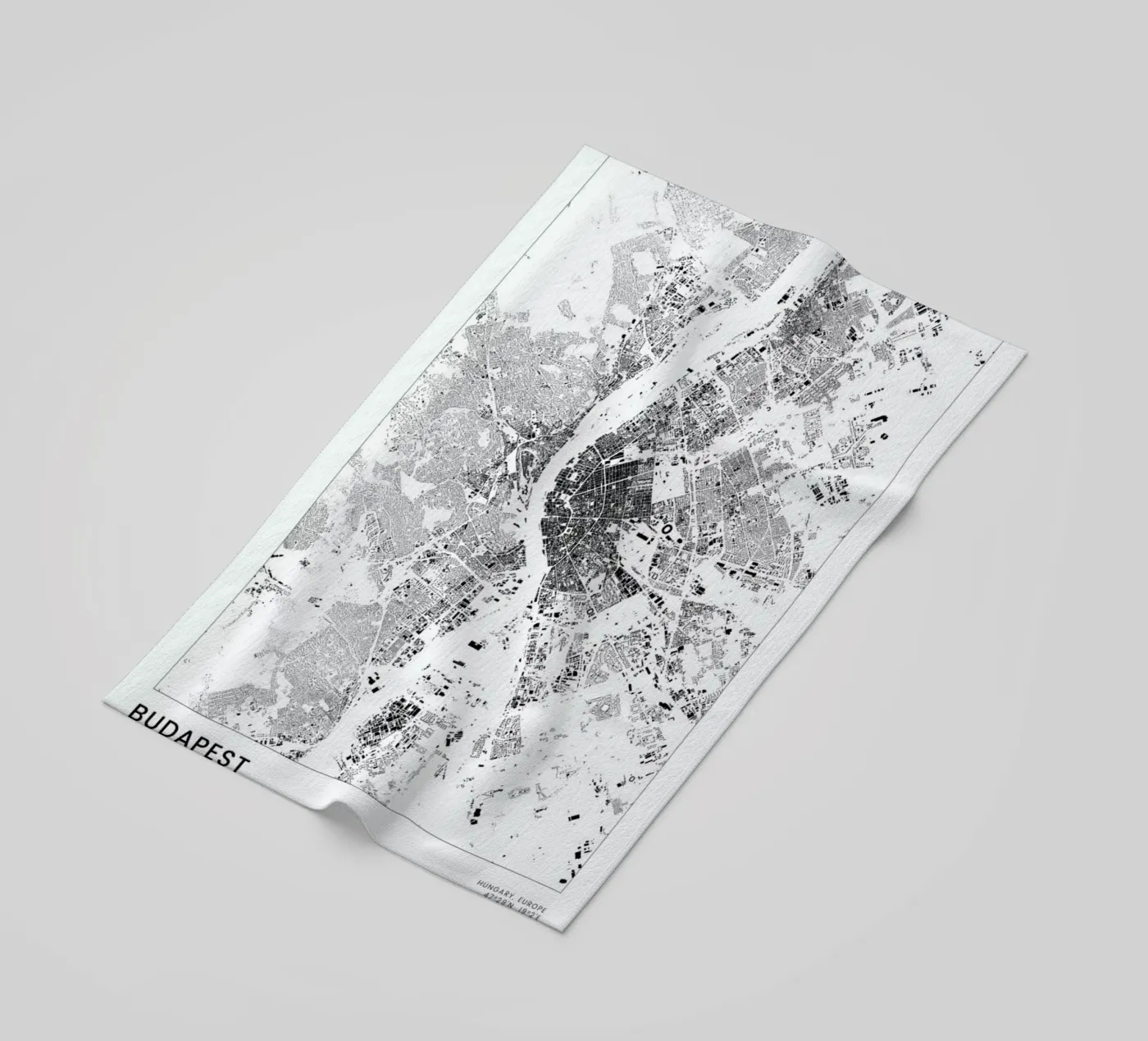 Budapest telo mare da The Cartography Collection