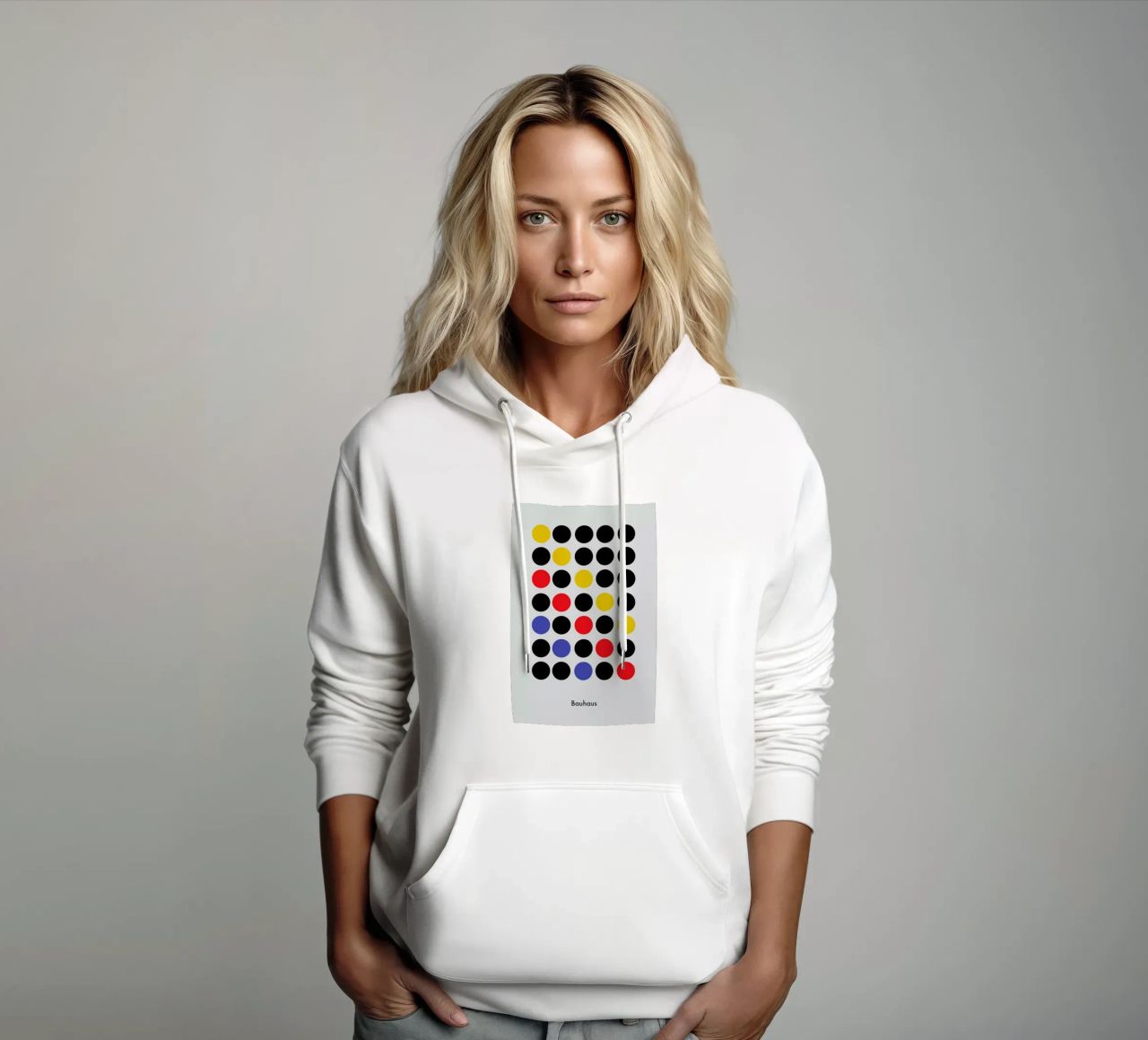 Primary Pattern felpa con cappuccio da Studio One