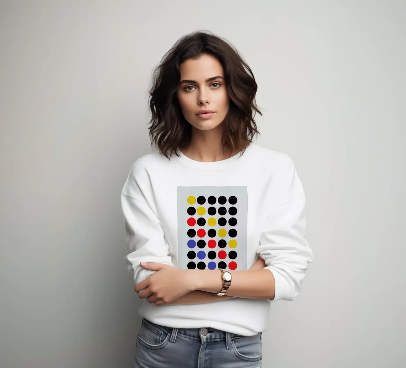 Primary Pattern sweatshirt by Studio One
