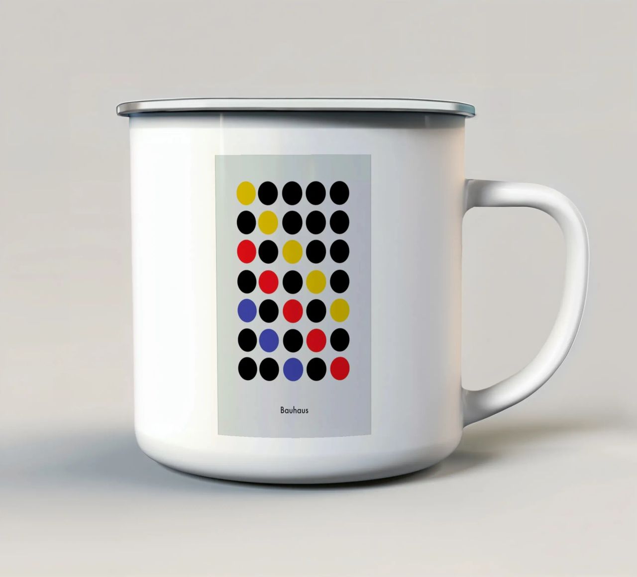 Primary Pattern tazza in smalto da Studio One