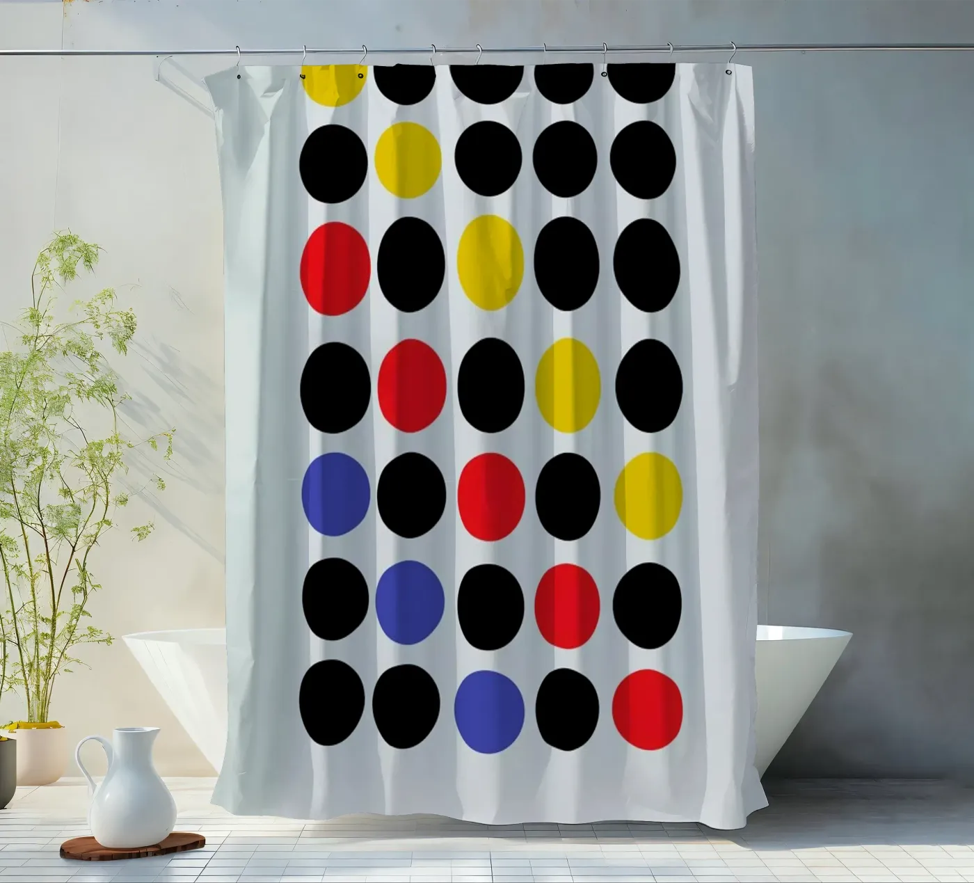 Primary Pattern Duschvorhang von Studio One