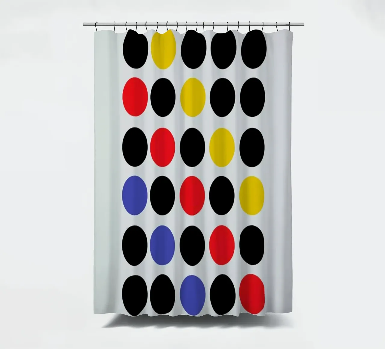Primary Pattern cortina de baño de Studio One