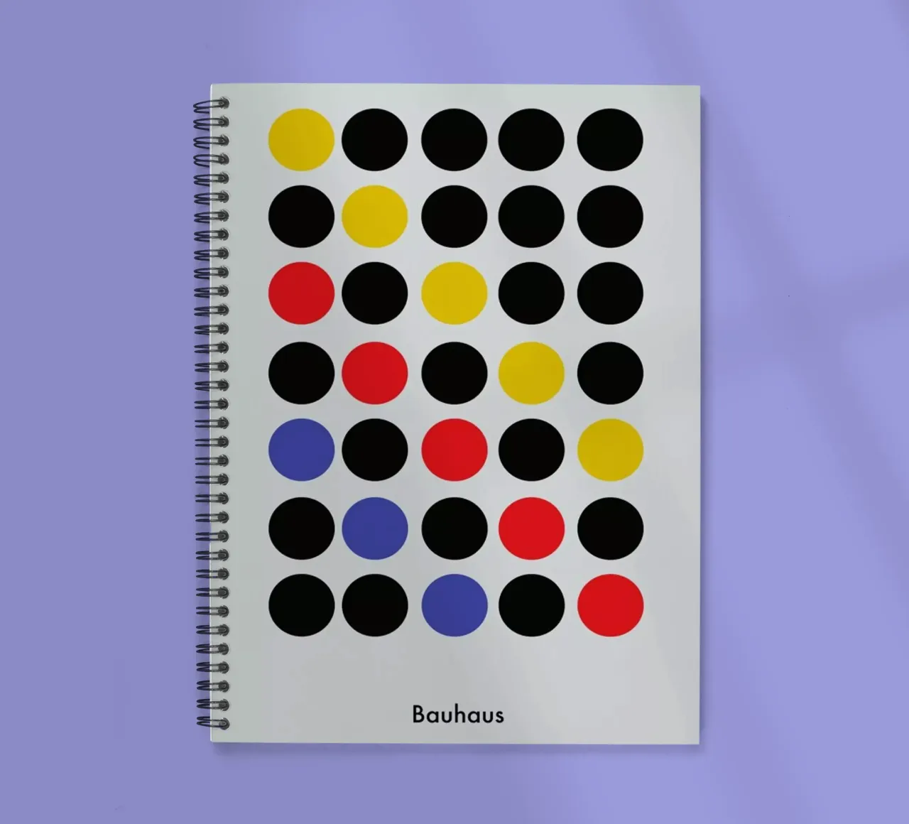 Primary Pattern spiral notebook by Studio One