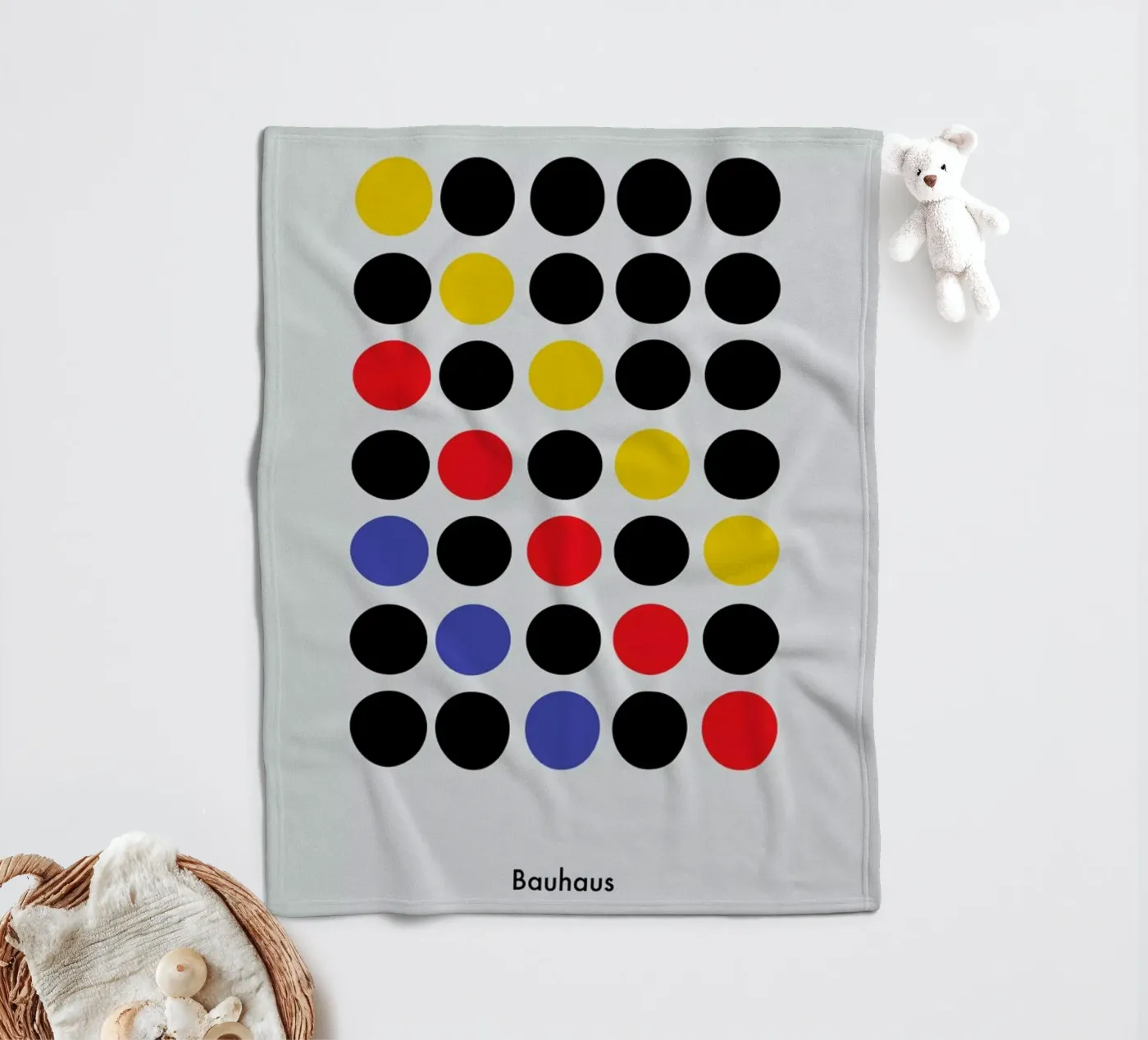 Primary Pattern plaid polaire de Studio One