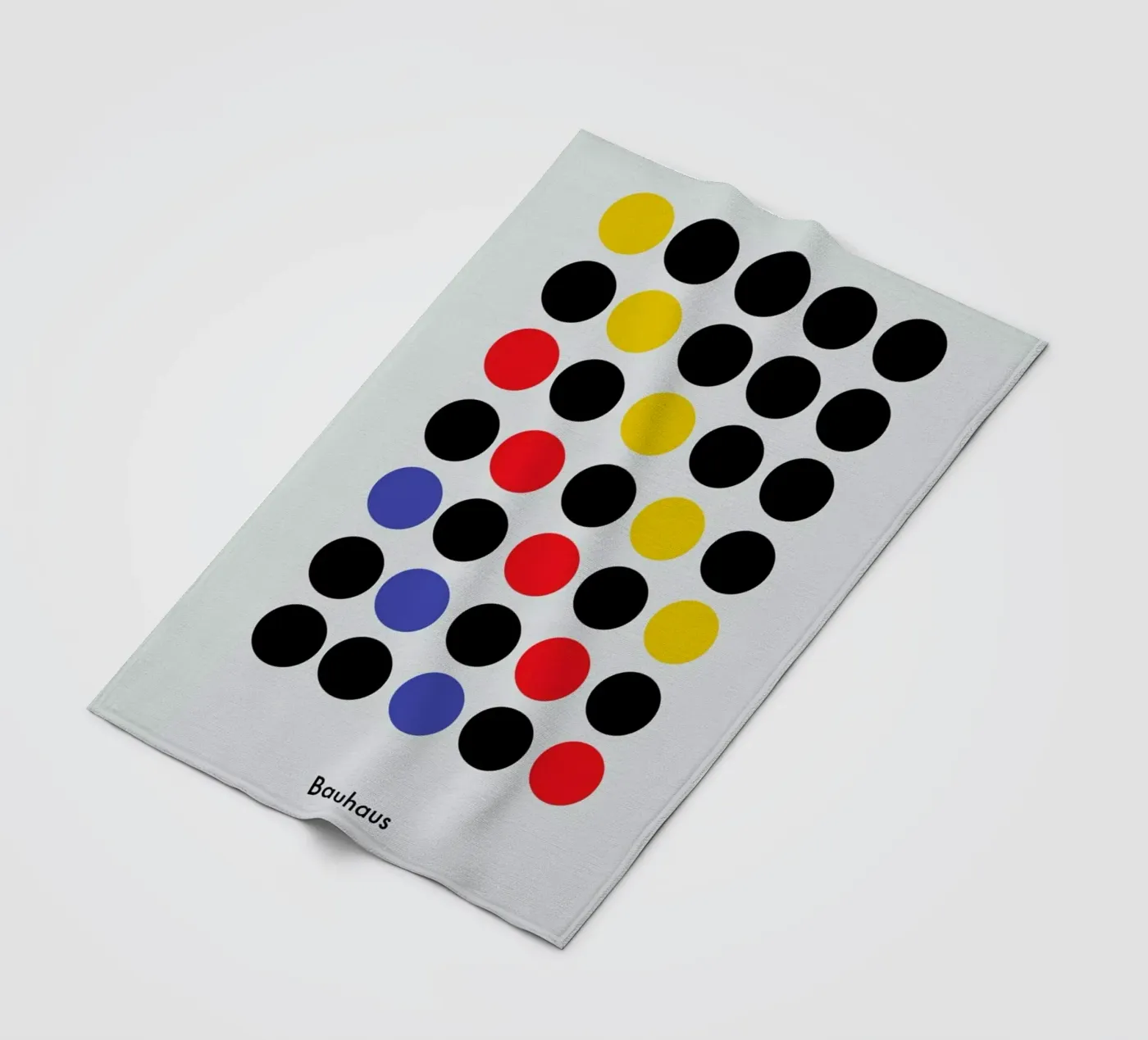 Primary Pattern fleece blanket by Studio One