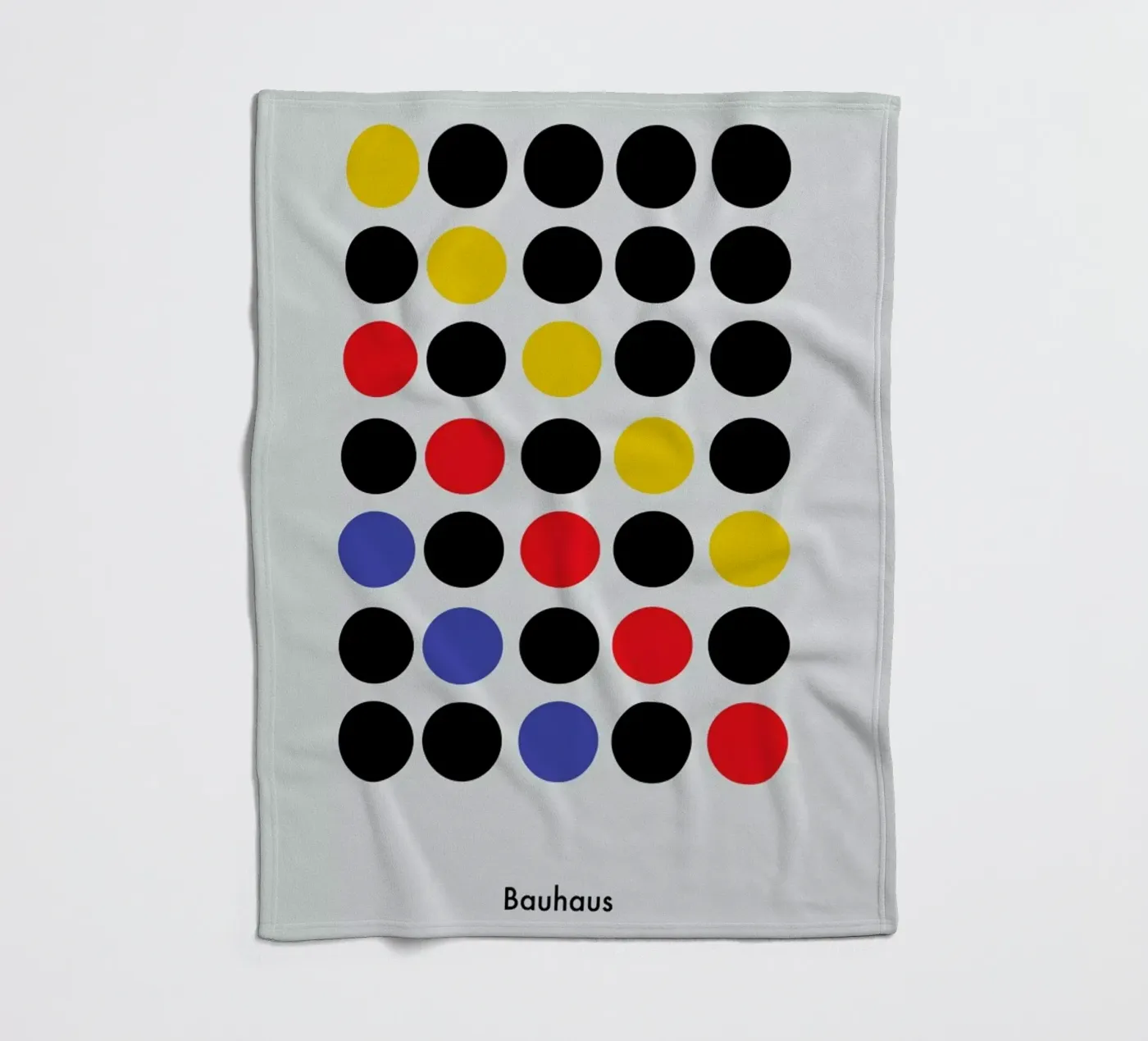 Primary Pattern fleece blanket by Studio One