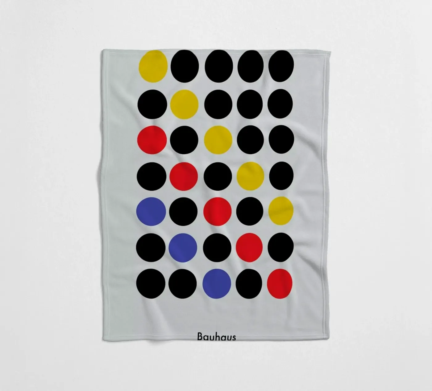 Primary Pattern fleece blanket by Studio One