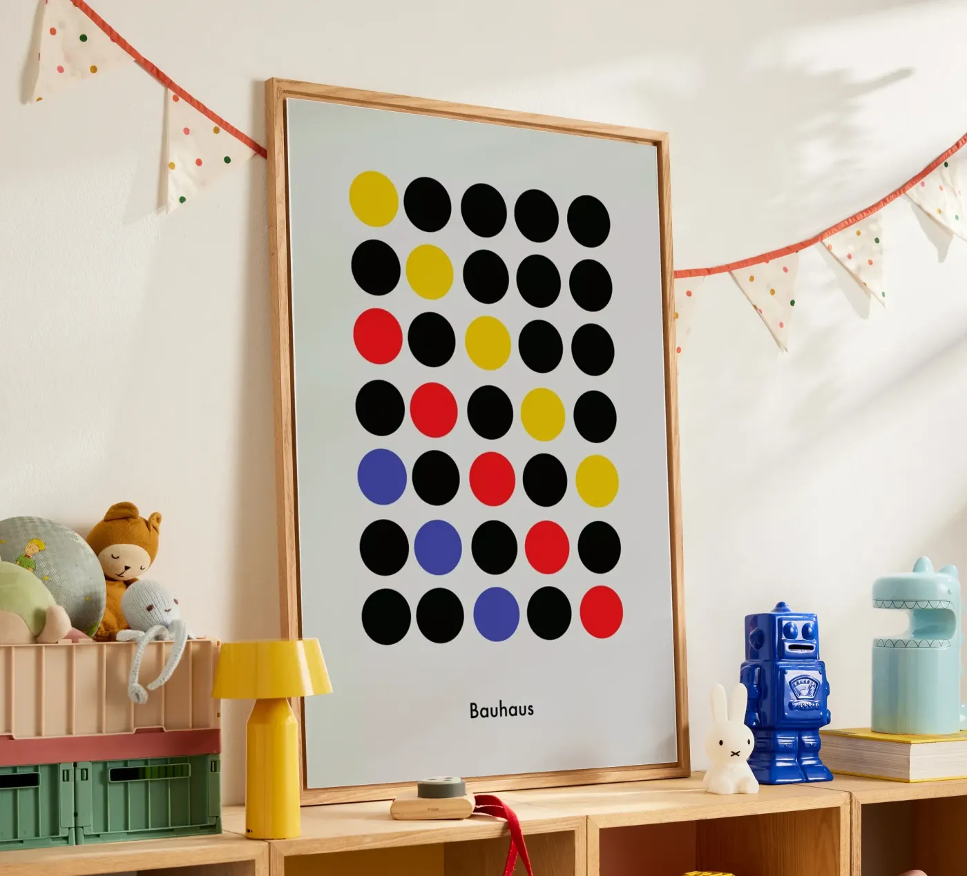 Primary Pattern Acryl-Glas von Studio One