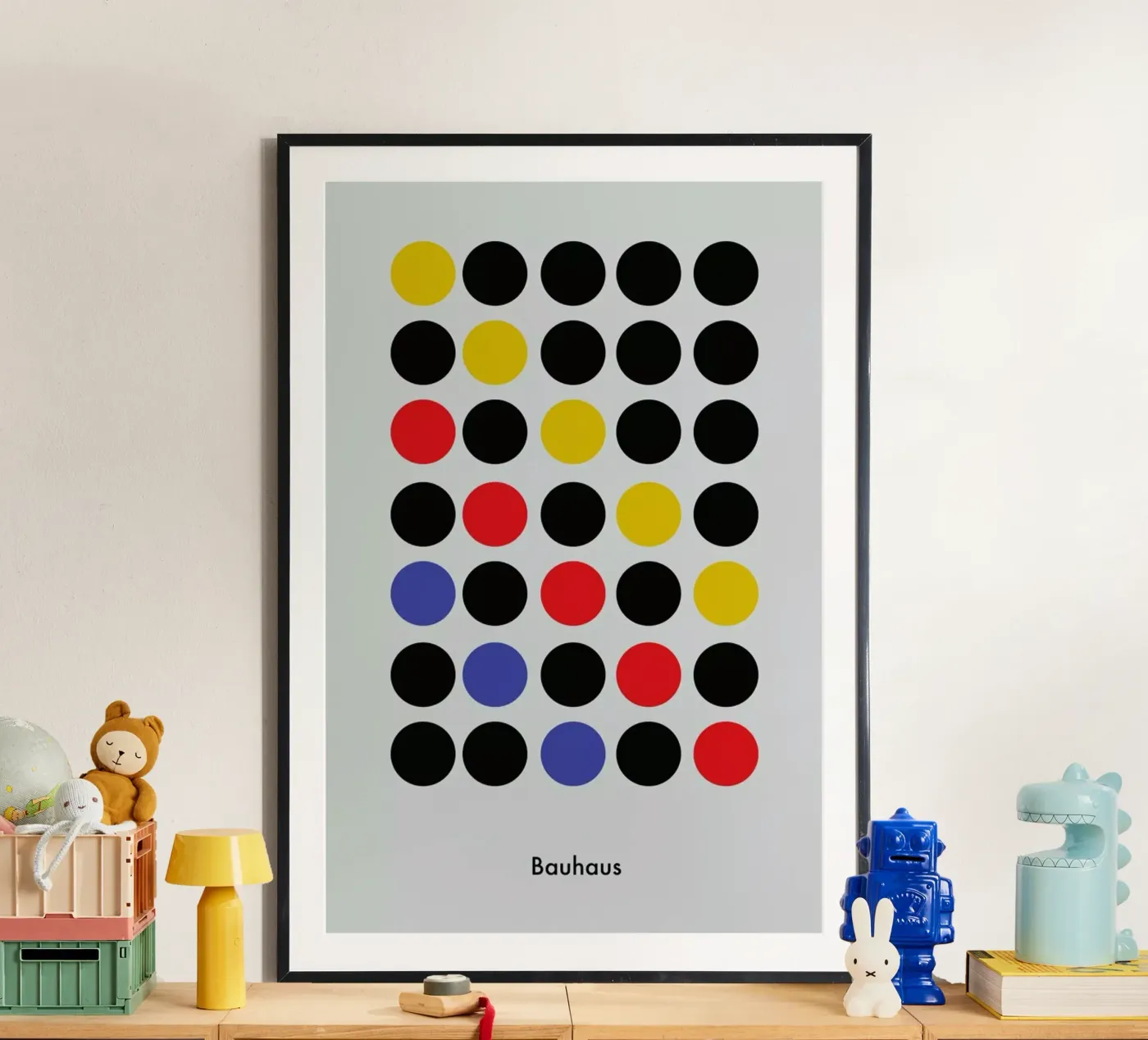 Primary Pattern Poster von Studio One