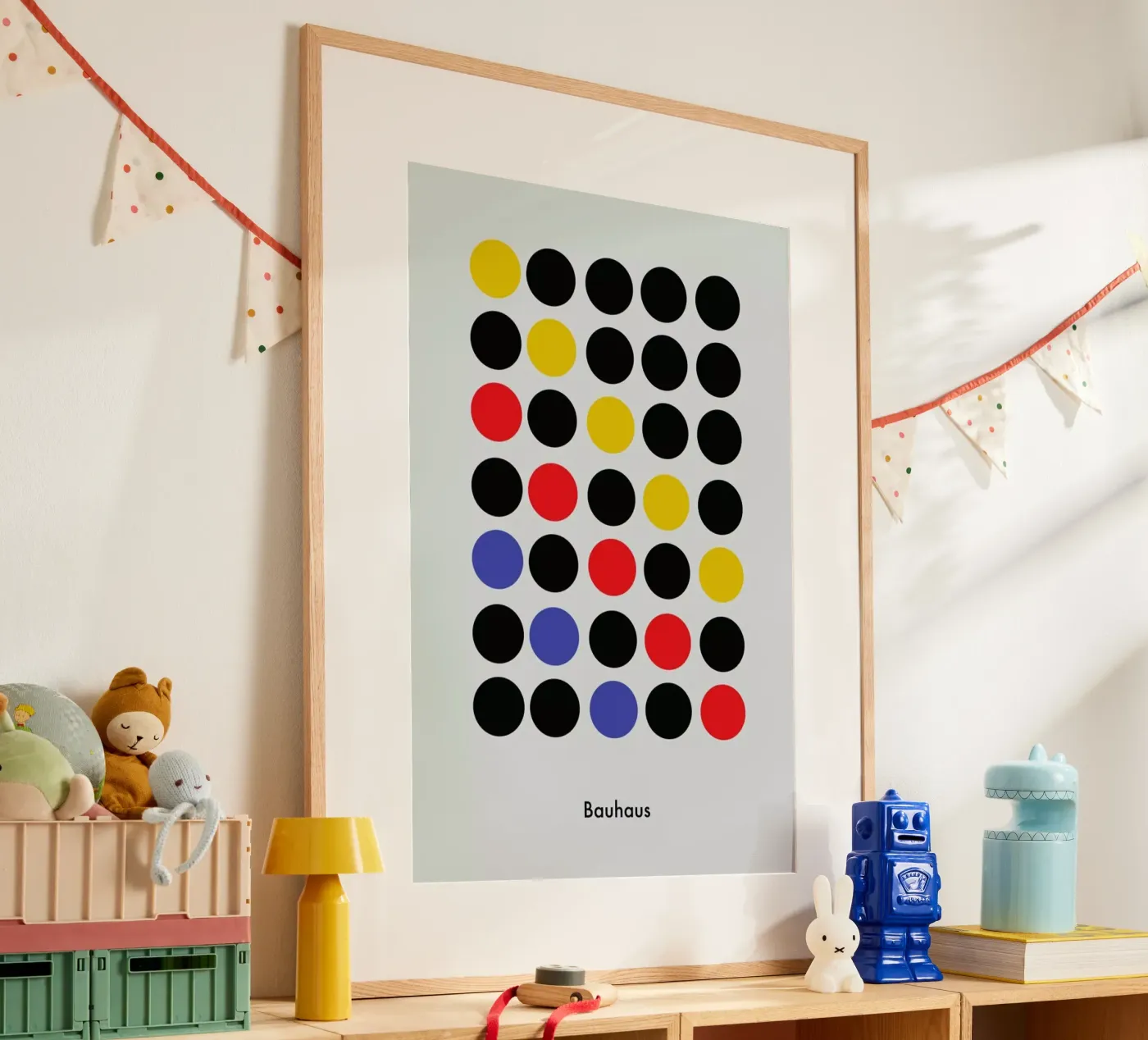 Primary Pattern Poster von Studio One