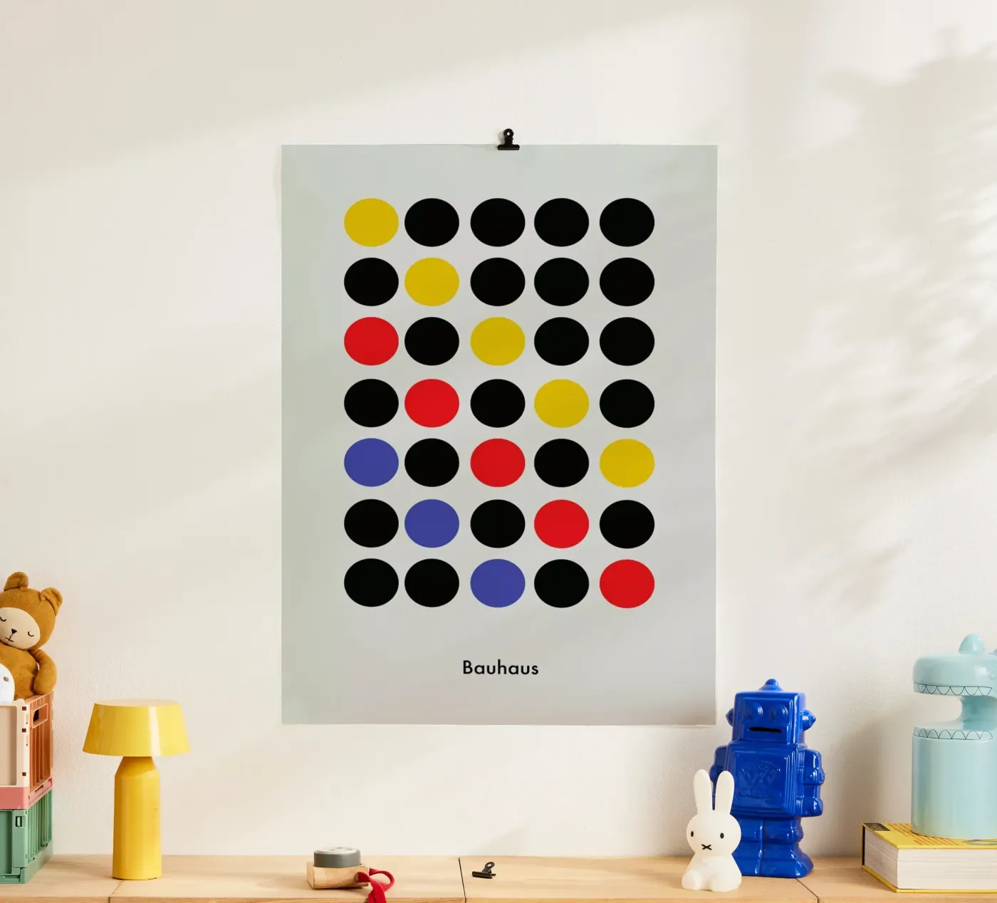 Primary Pattern Poster von Studio One