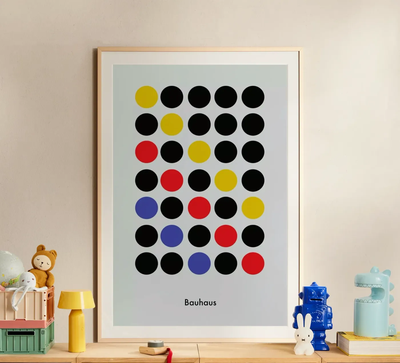 Primary Pattern Poster von Studio One