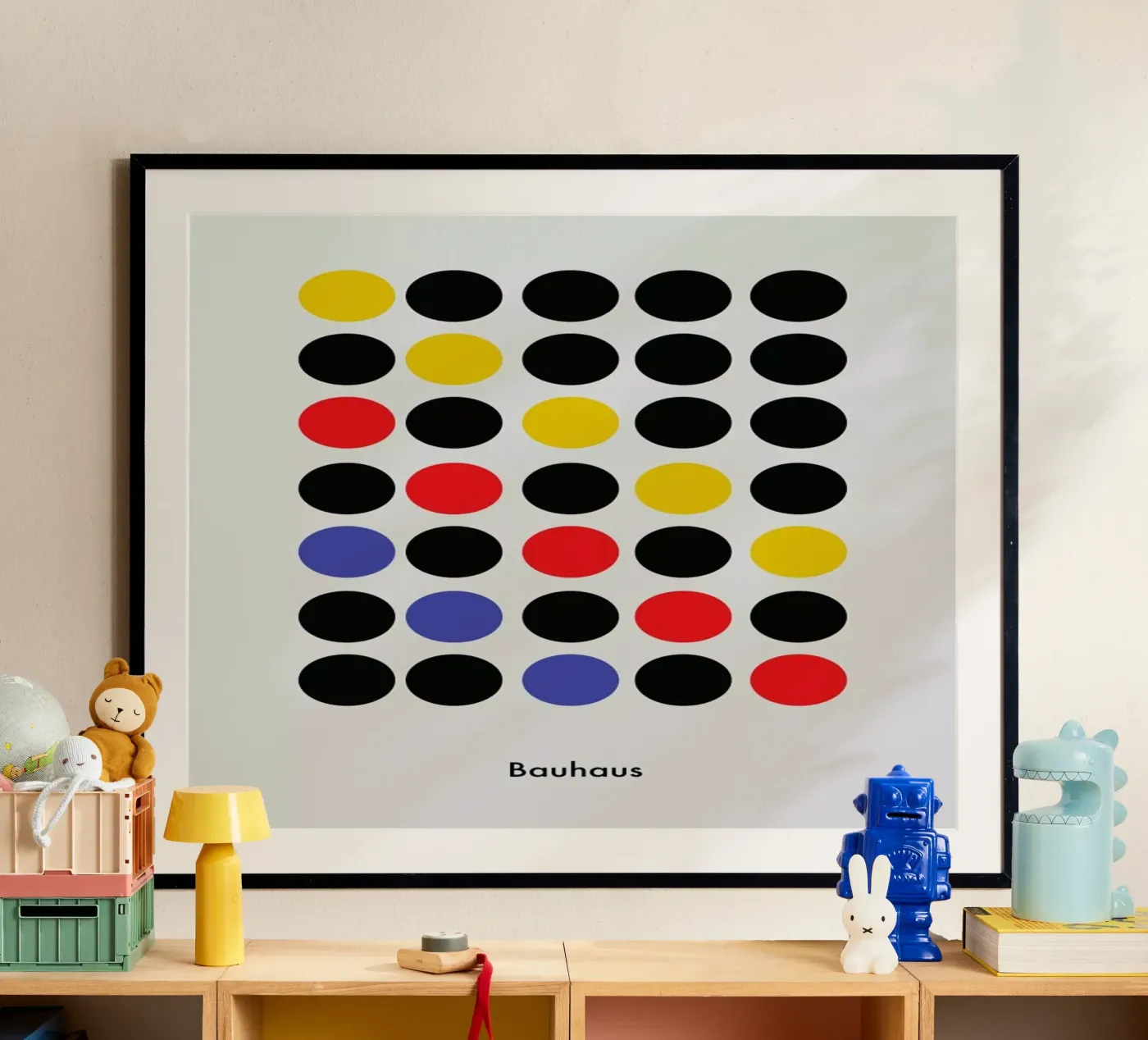 Primary Pattern Poster von Studio One