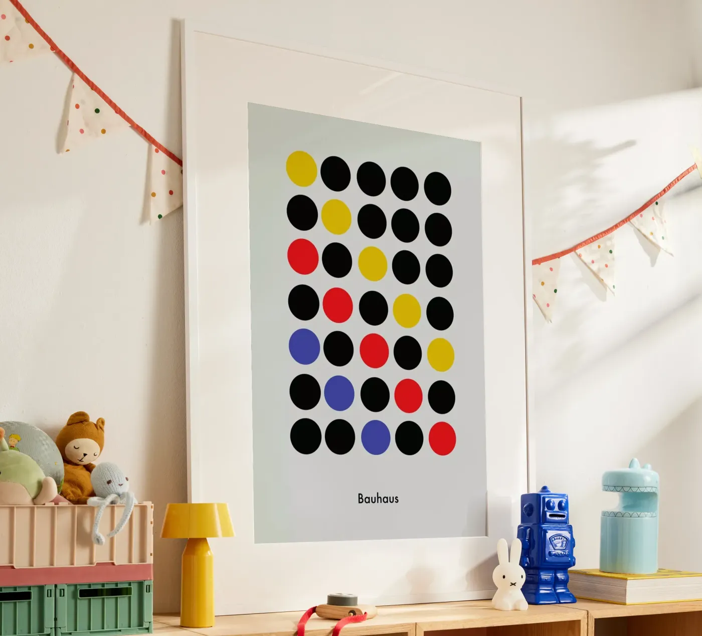 Primary Pattern Poster von Studio One