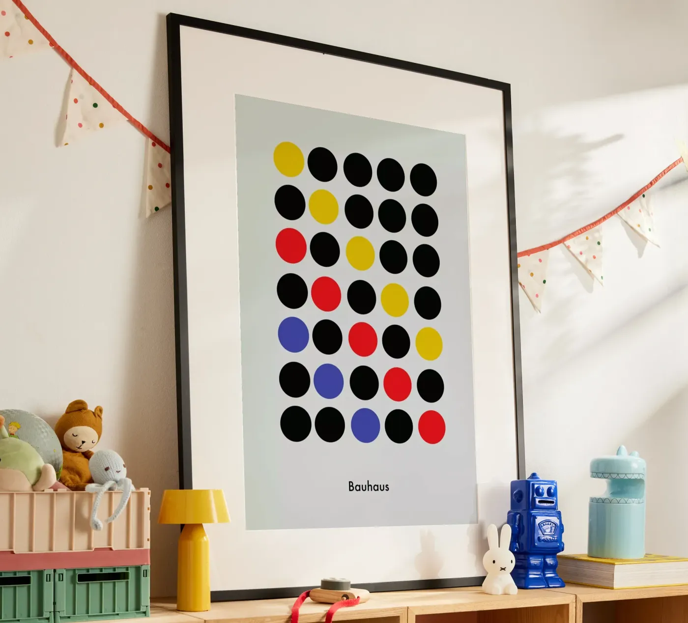 Primary Pattern Poster von Studio One