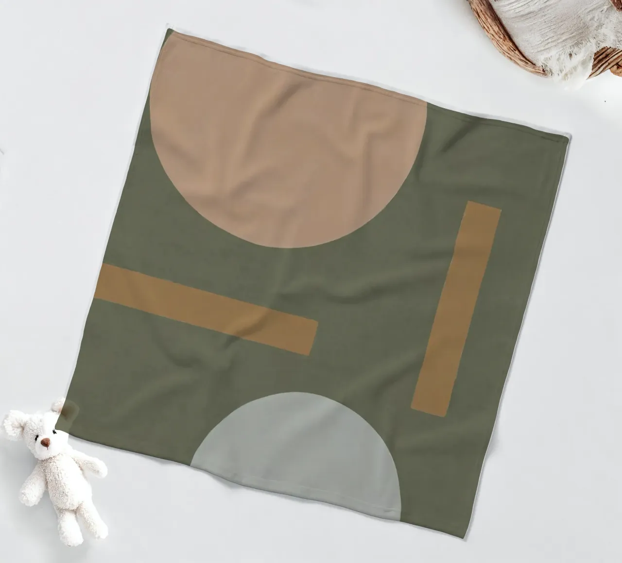 Forme geometriche #2 coperta in pile da Alisa Galitsyna