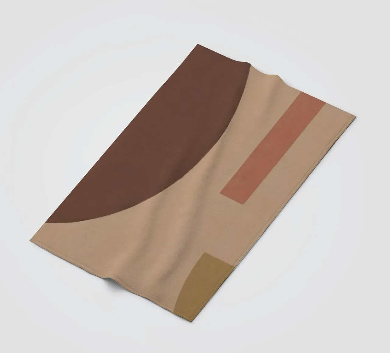 Forme geometriche #2 coperta in pile da Alisa Galitsyna