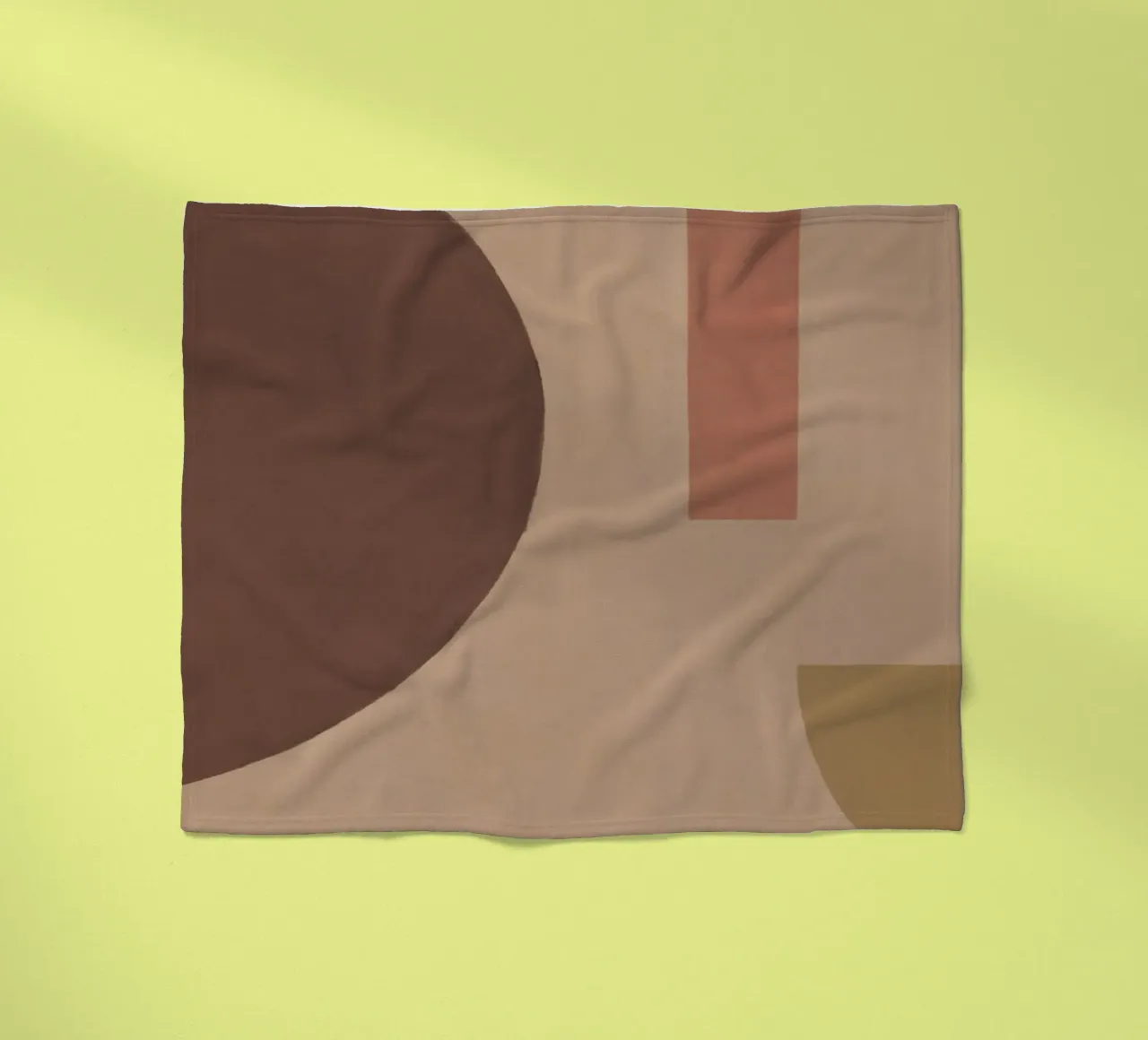 Forme geometriche #2 coperta in pile da Alisa Galitsyna