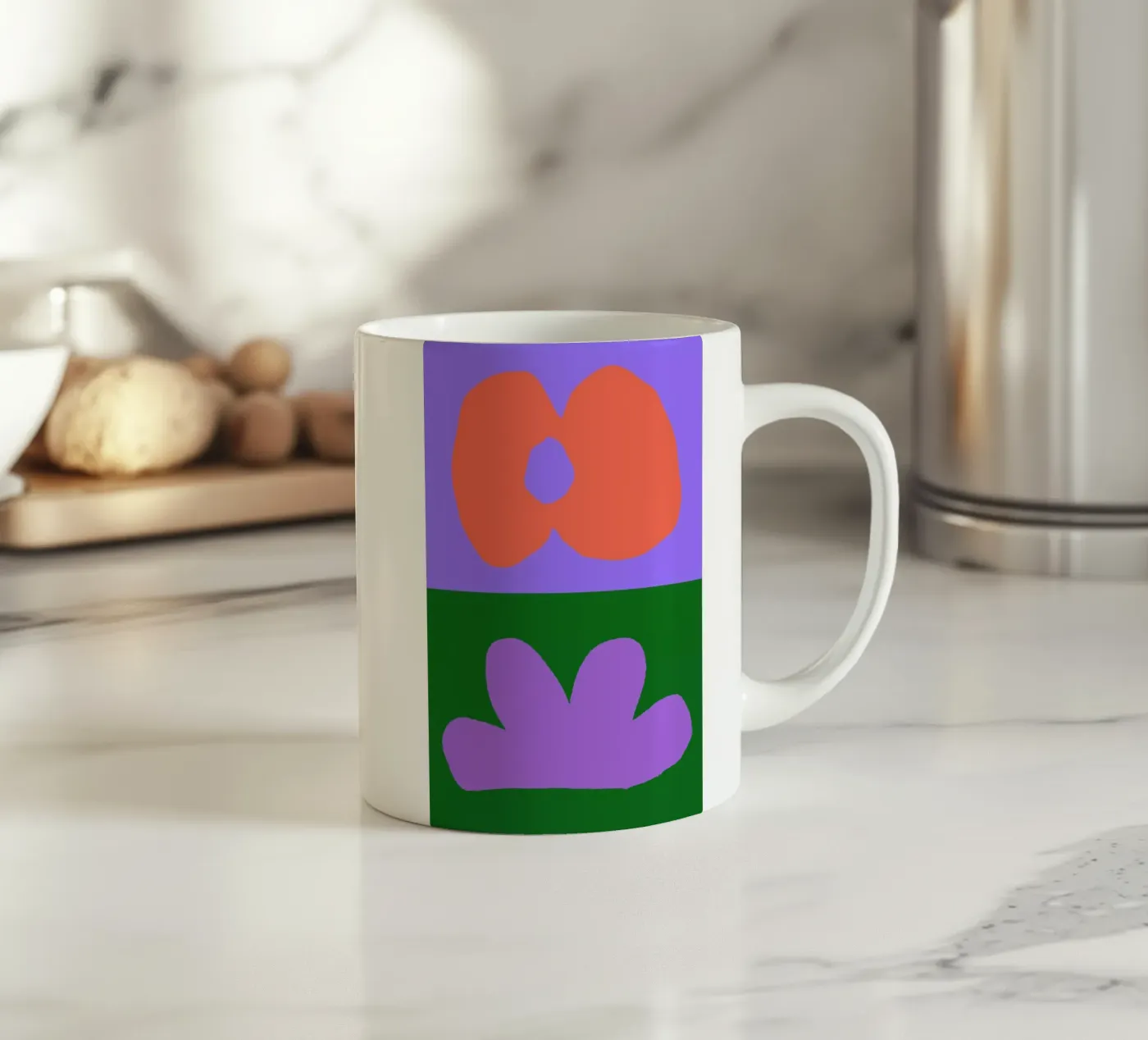 Wild Combination ceramic mug by Tanja Schaub