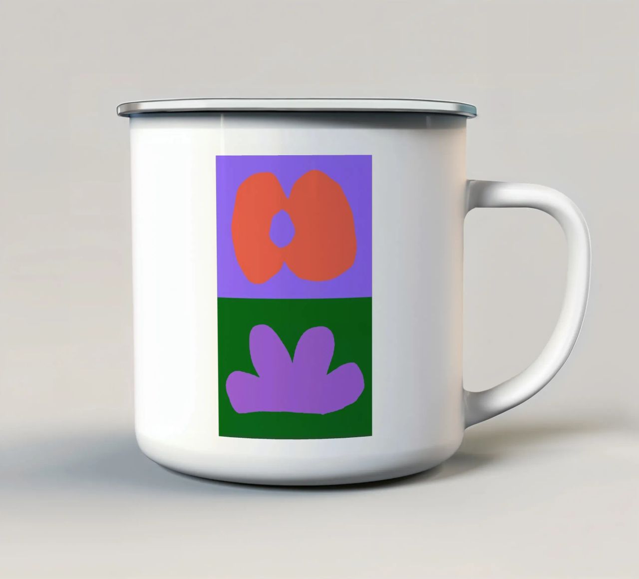Wild Combination tazza in smalto da Tanja Schaub