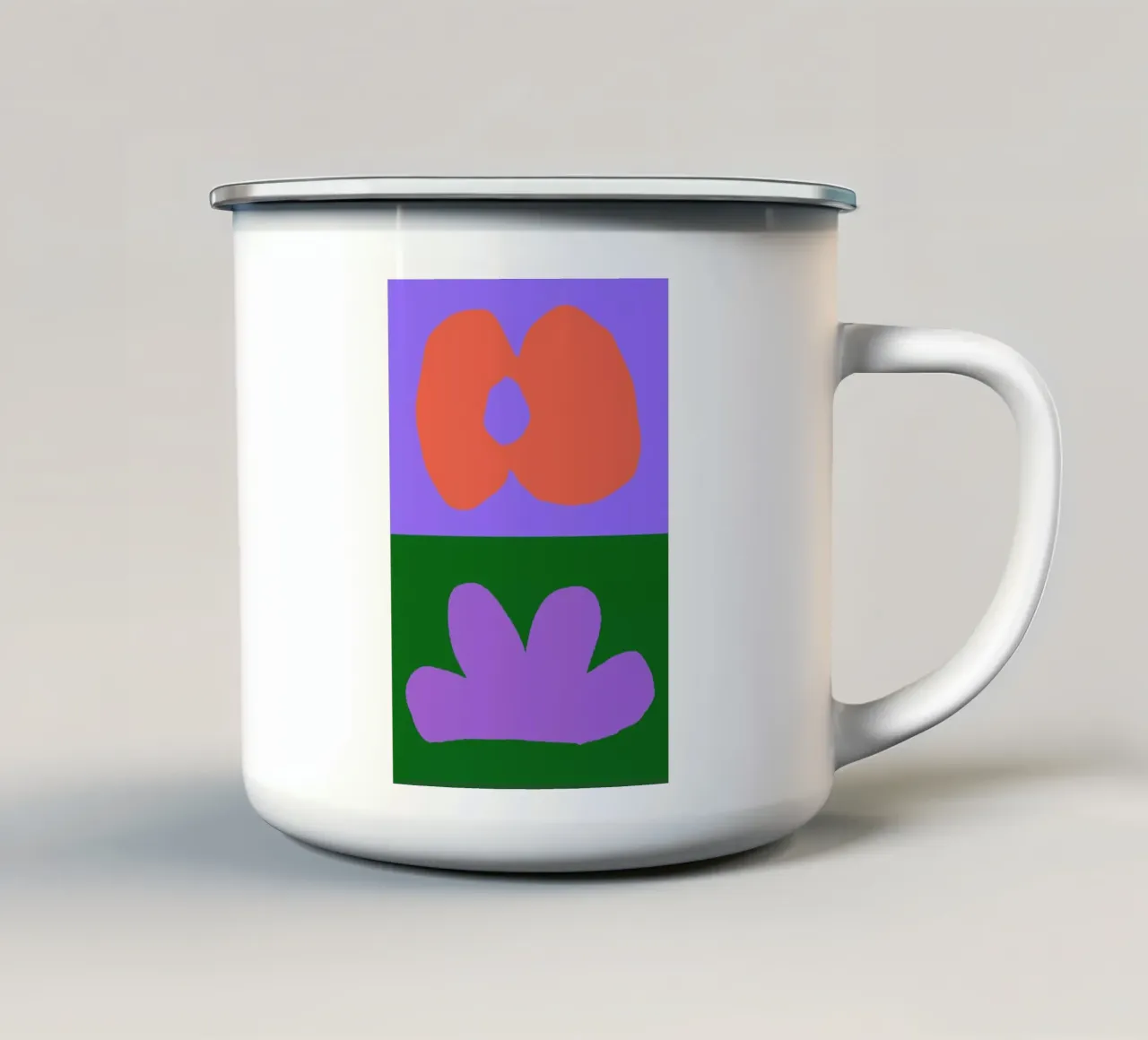 Wild Combination tazza in smalto da Tanja Schaub