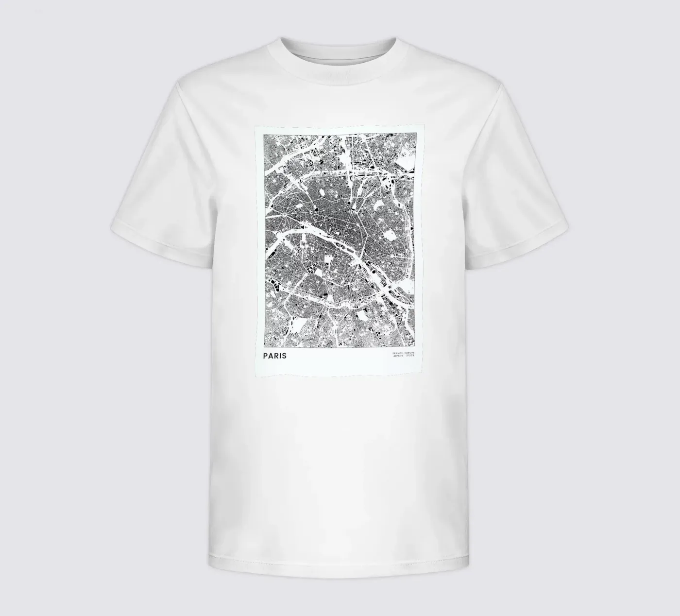 Paris t-shirt bambini da The Cartography Collection