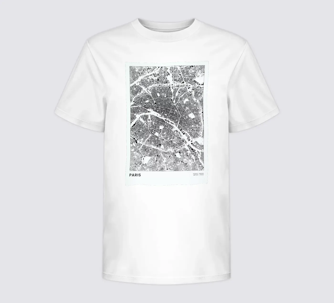 Paris kinder t-shirt van The Cartography Collection