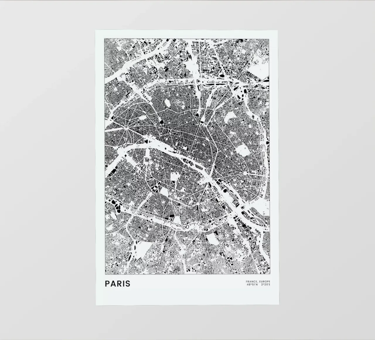 Paris telo in pvc da The Cartography Collection
