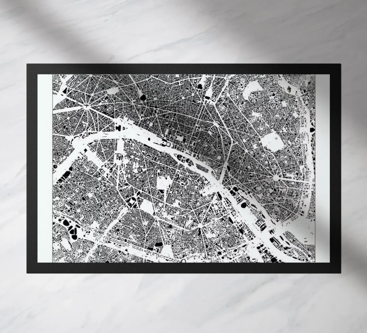 Paris Fußmatte von The Cartography Collection