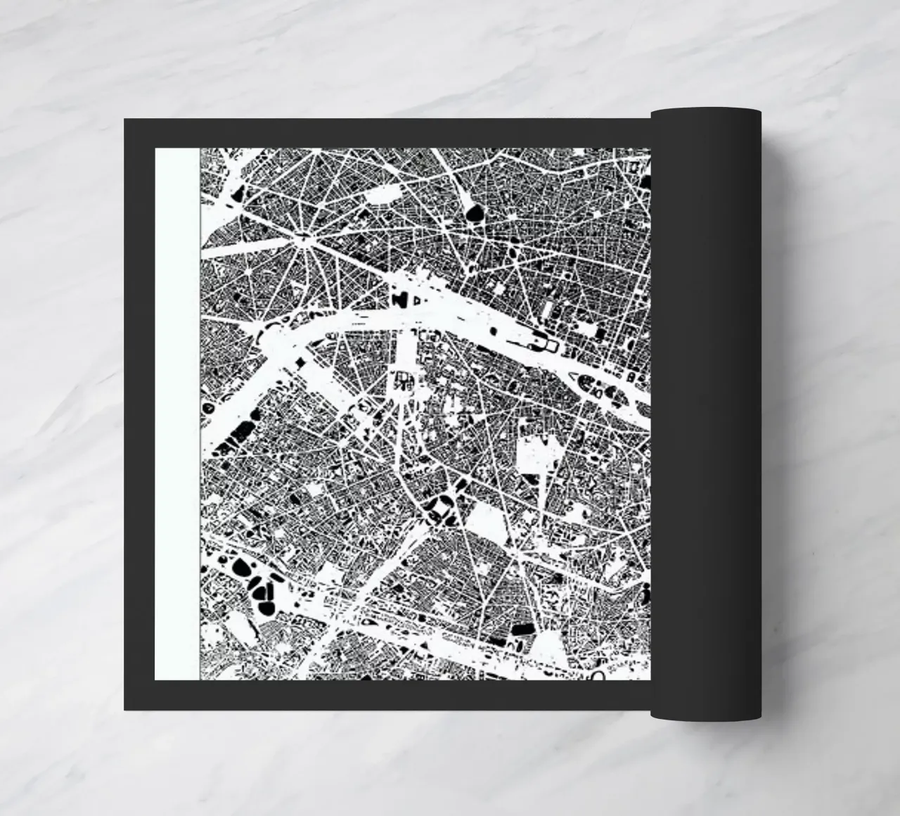 Paris Fußmatte von The Cartography Collection