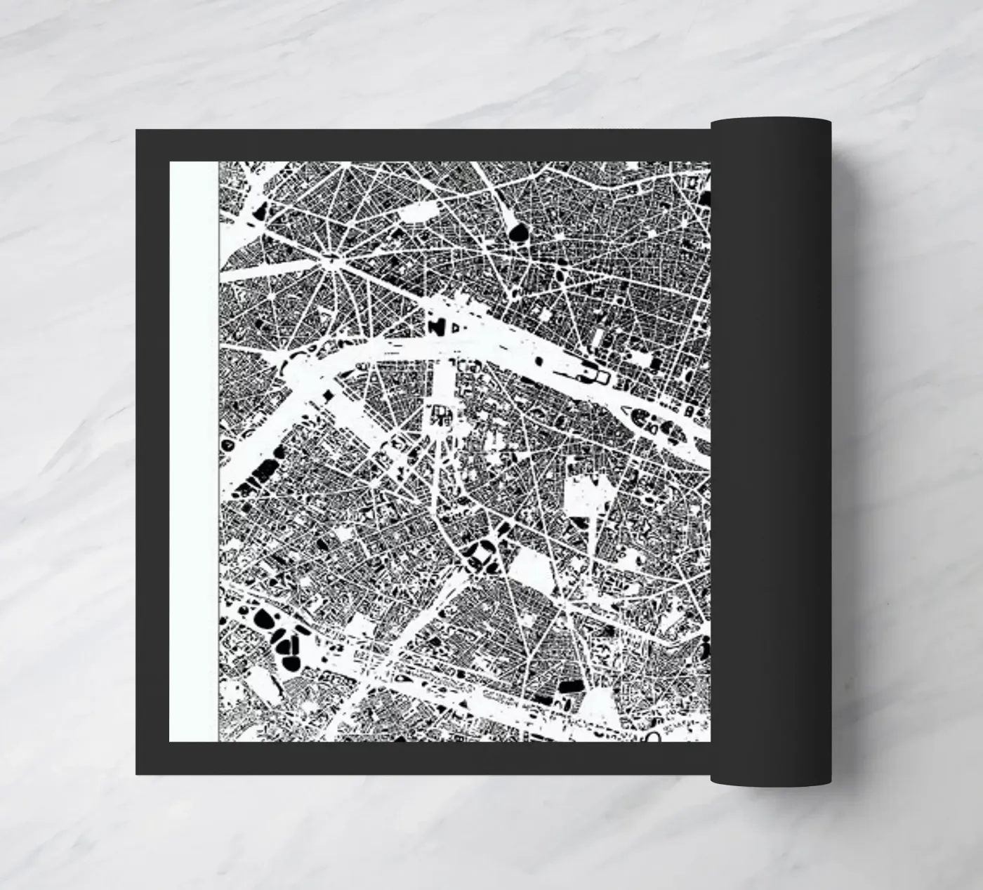 Paris deurmat van The Cartography Collection