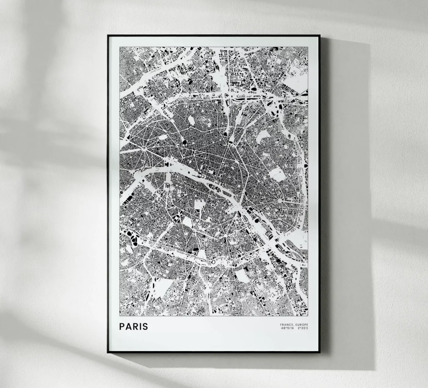 Paris plexiglass da The Cartography Collection