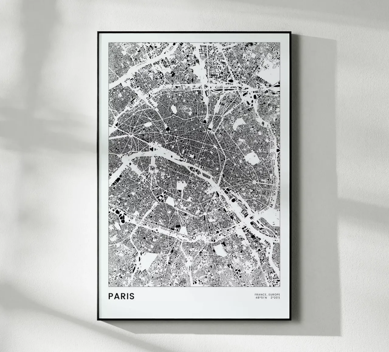 Paris plexiglass da The Cartography Collection