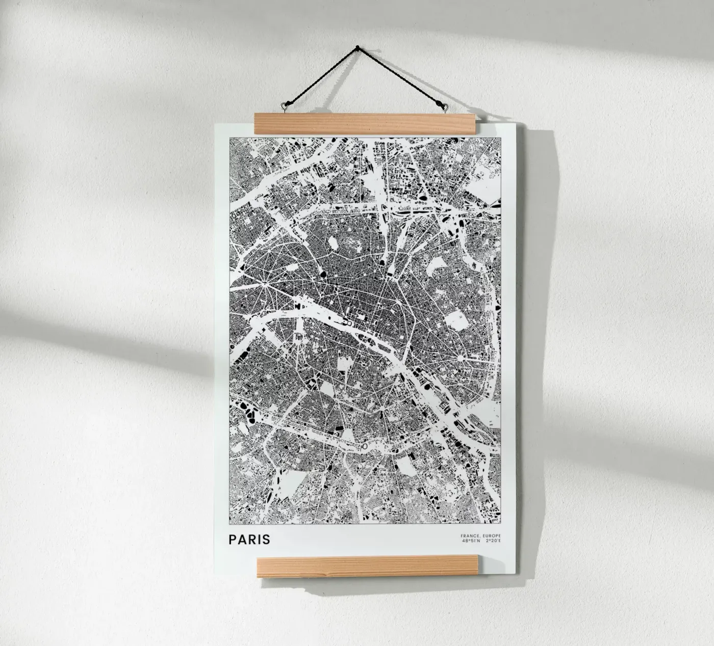 Paris poster da The Cartography Collection