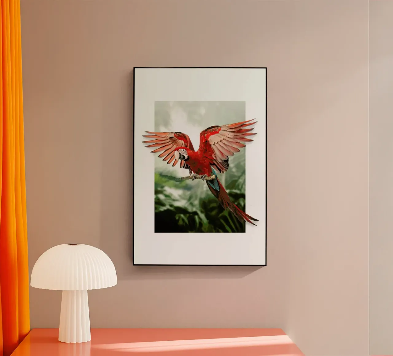 PARROT plexiglass da JONAS LOOSE KIDS