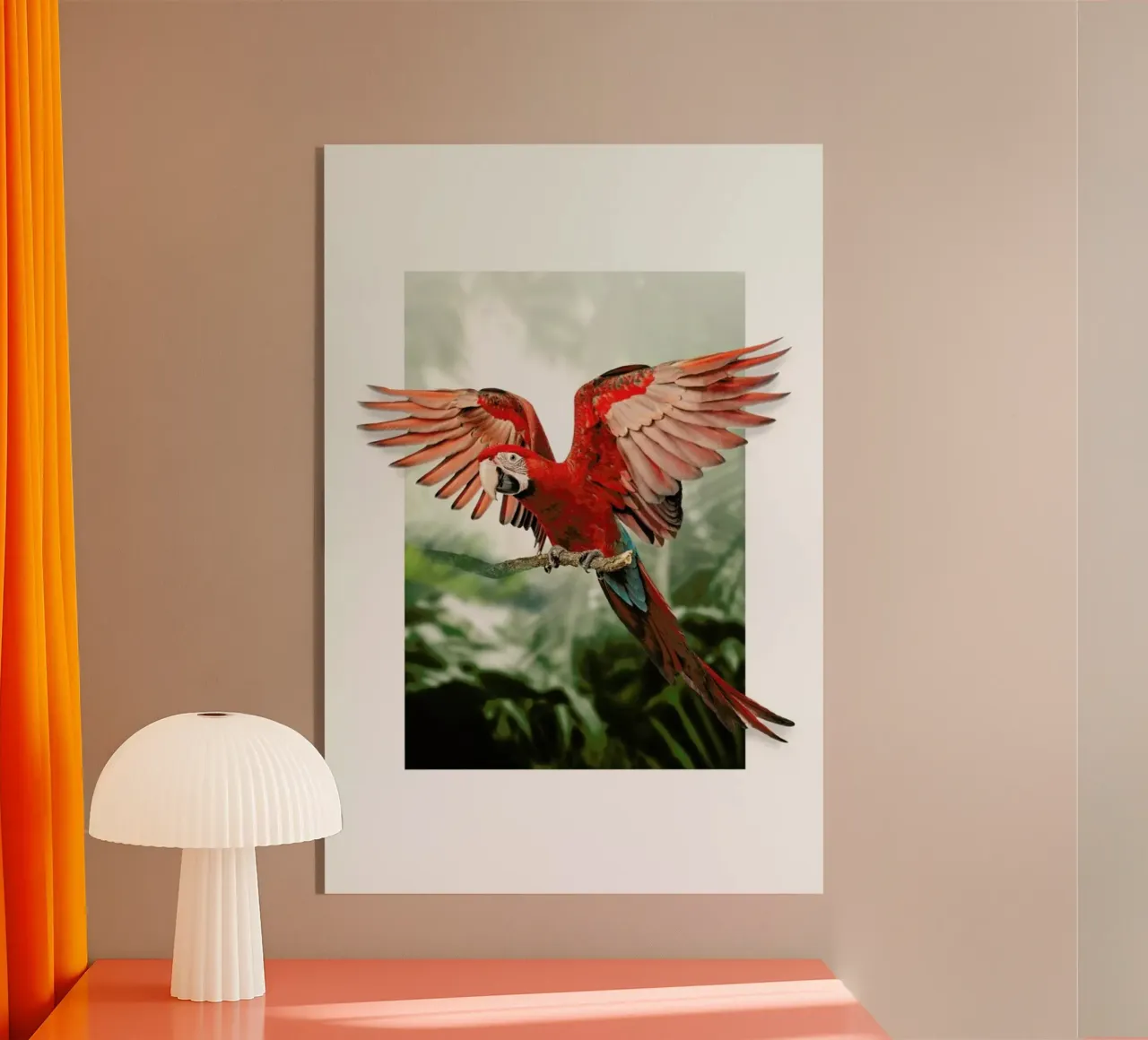 PARROT plexiglass da JONAS LOOSE KIDS