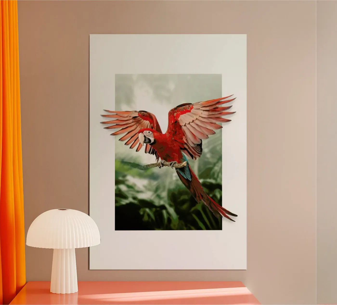 PARROT poster by JONAS LOOSE KIDS