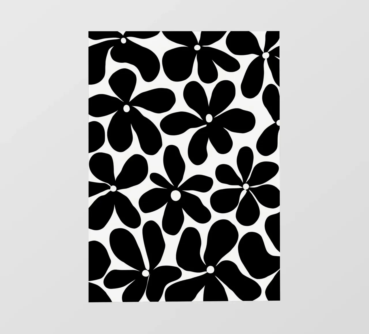 Fiore retrò minimalista 11 telo in pvc da diedrich