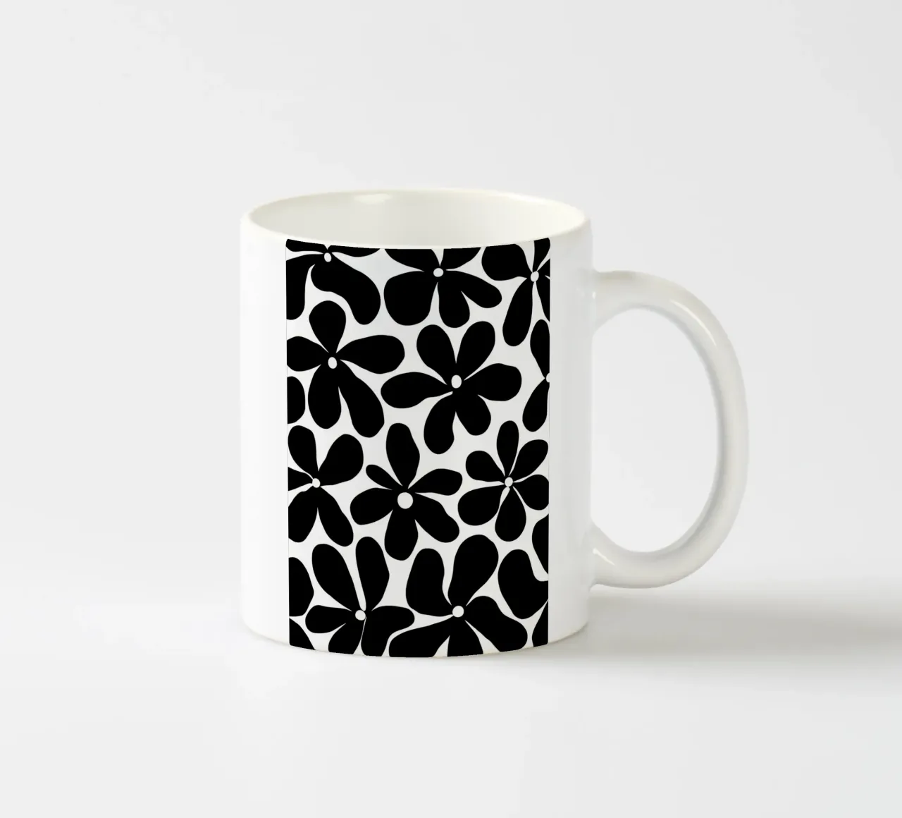 Fiore retrò minimalista 11 tazza in ceramica da diedrich