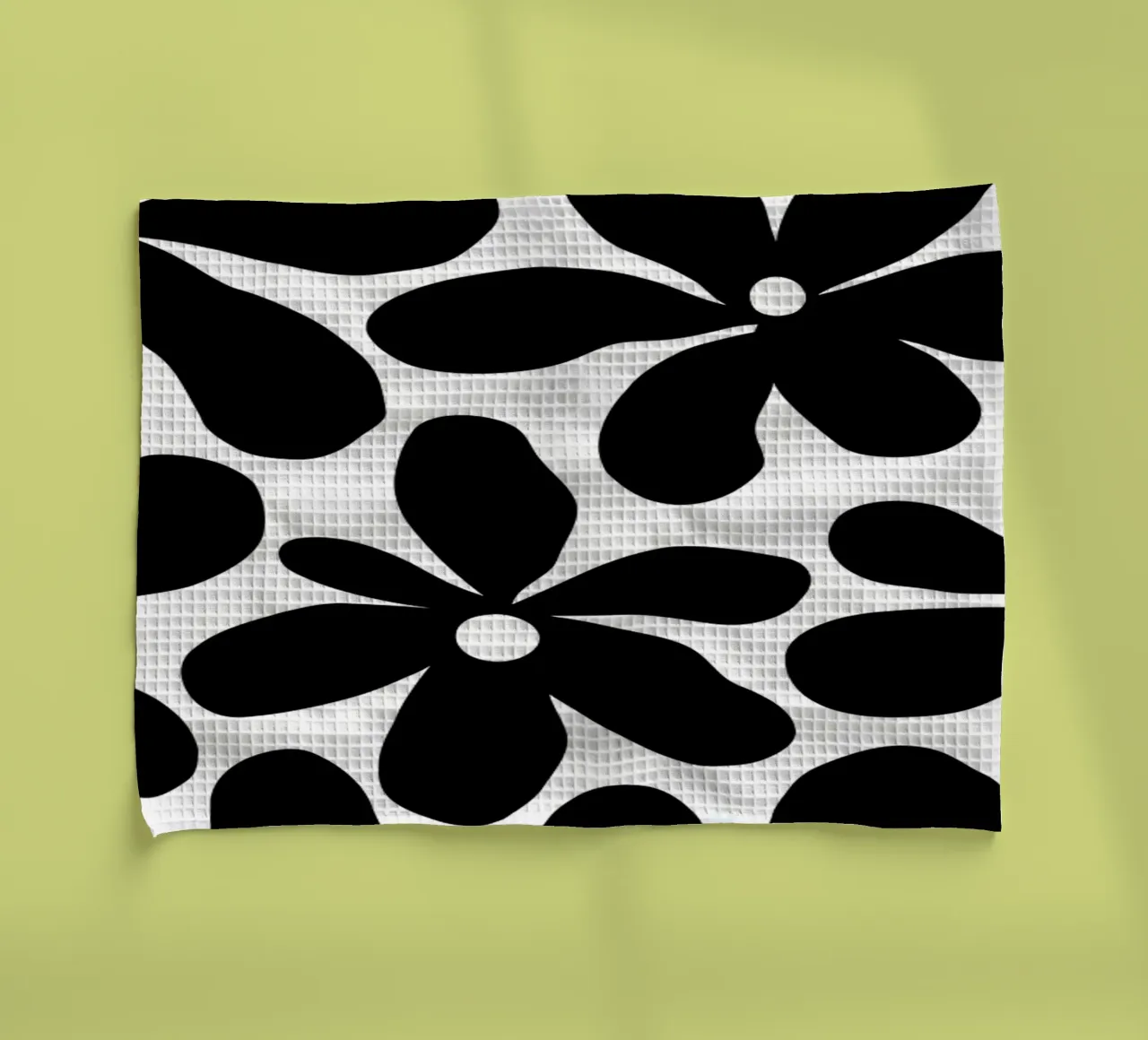 Fiore retrò minimalista 11 canovaccio da cucina da diedrich