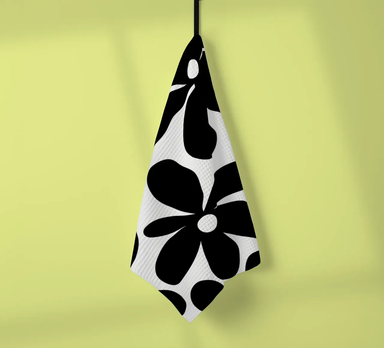 Fiore retrò minimalista 11 canovaccio da cucina da diedrich