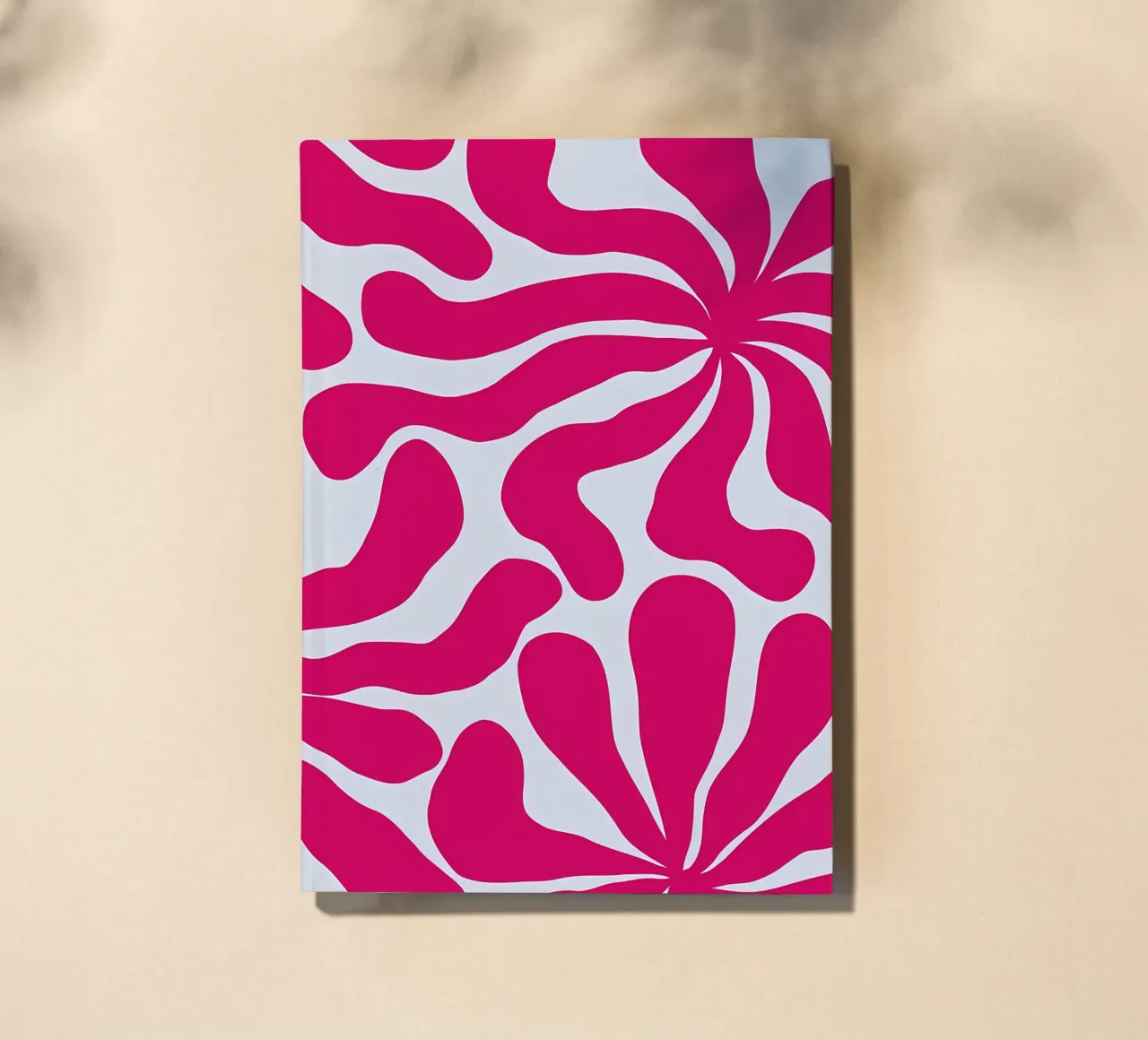 Minimalist Retro Flower 10 notebook by diedrich