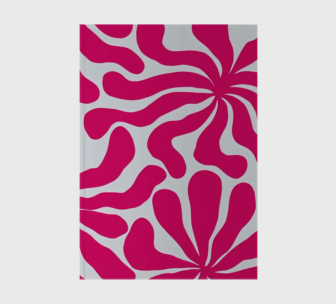 Minimalist Retro Flower 10 notebook by diedrich