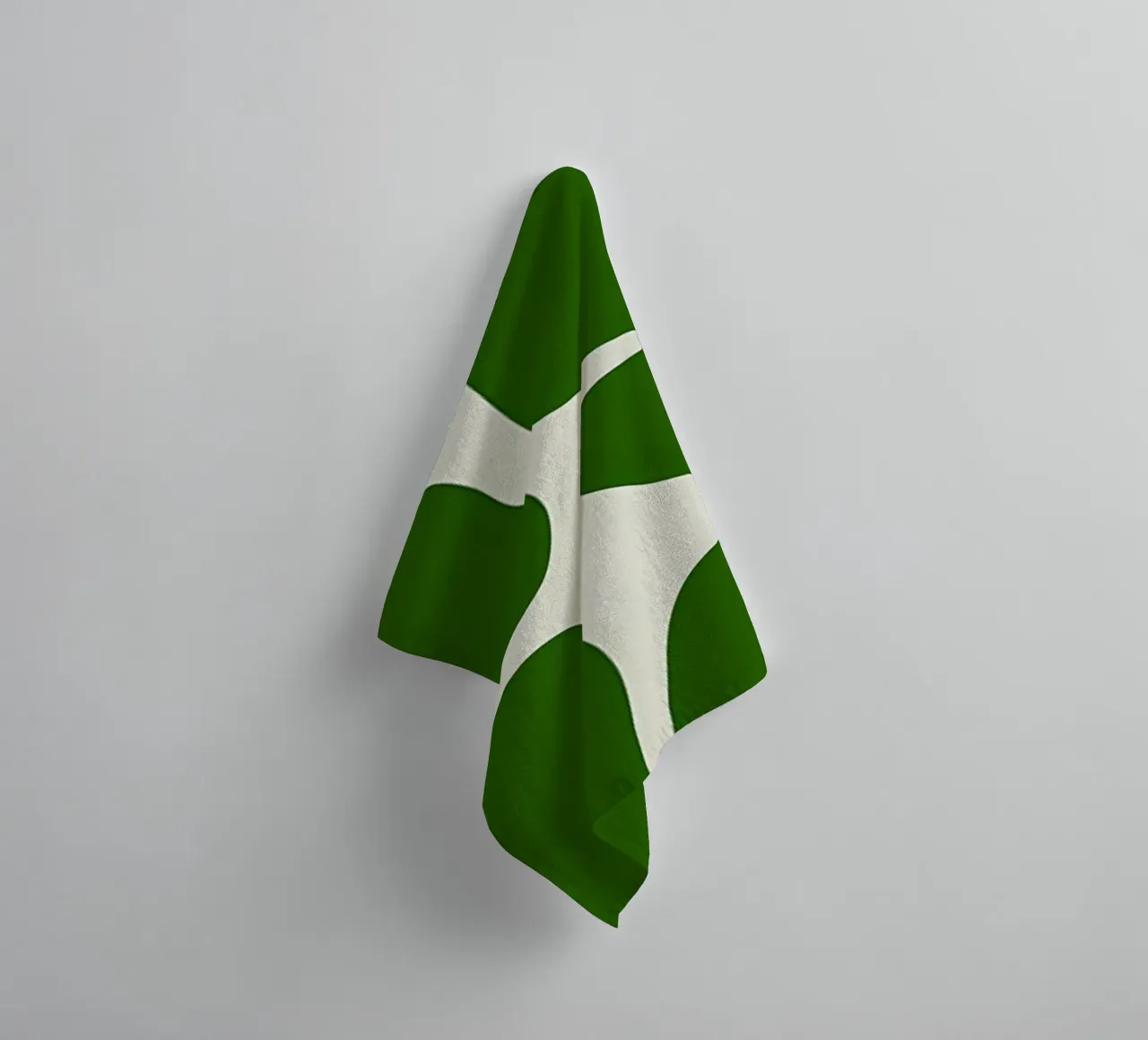 Minimalist Retro Flower 09 towel by diedrich