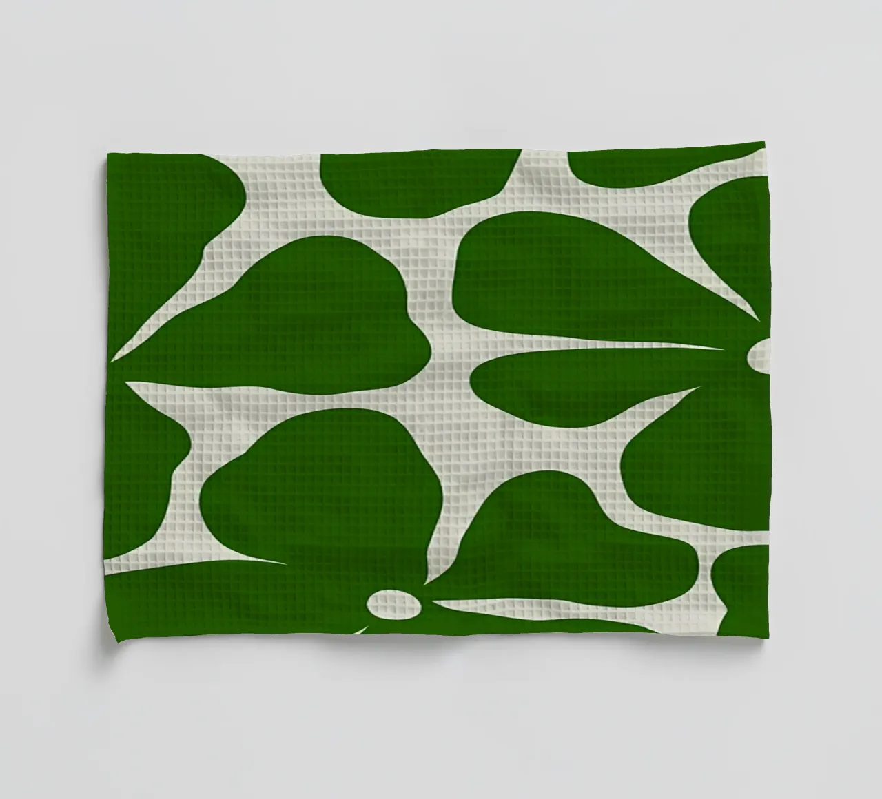 Minimalist Retro Flower 09 tea towel by diedrich