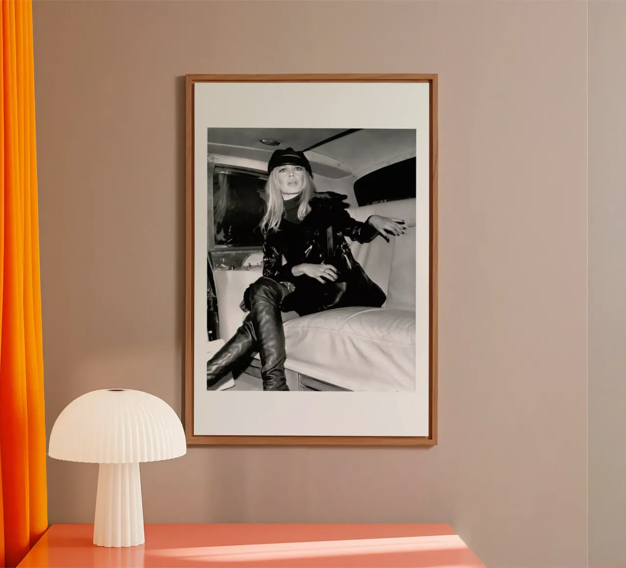 Bridget Bardot, 1968 alluminio dibond da Gallery Print and Art Limited