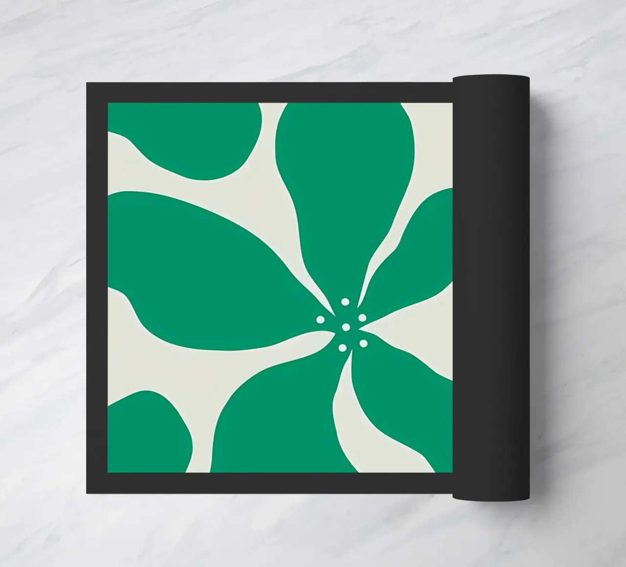 Fiore retrò minimalista 07 zerbino da diedrich